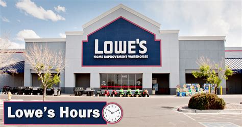 lowes shopping hours